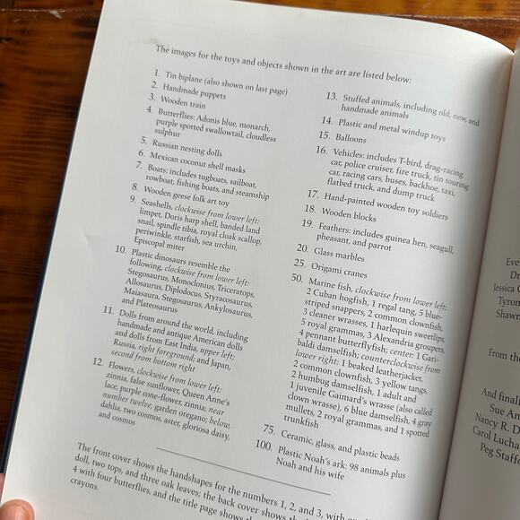 Vintage '98 The Handmade Counting Book ASL American Sign Language Hardcover Book - Picture 10 of 12